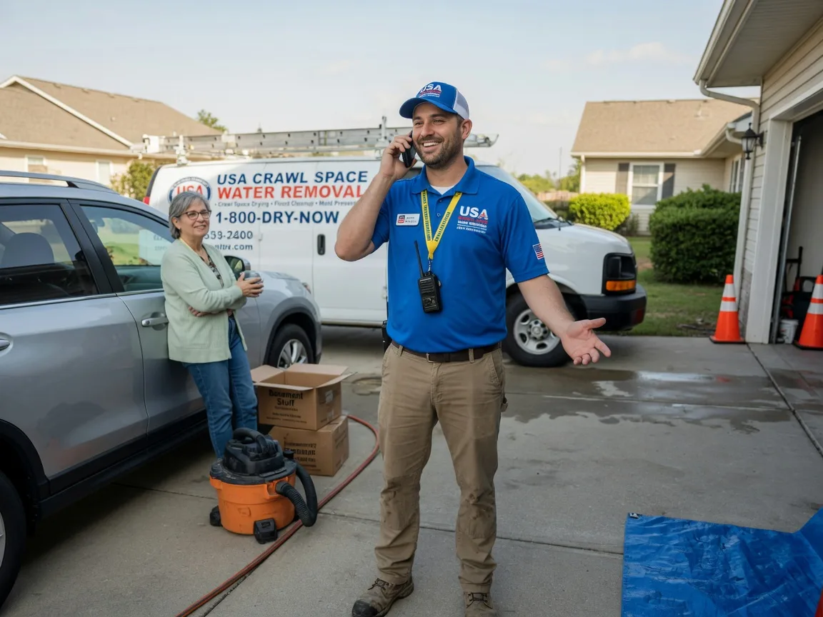 Crawl Space Water Removal Ogallala, NE FAQs